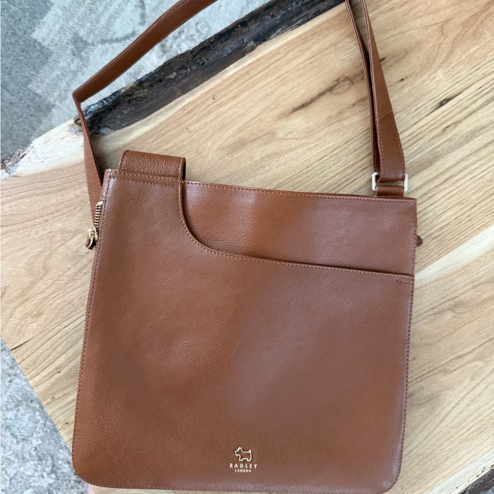 Radley London Tan Leather Shoulder Bag